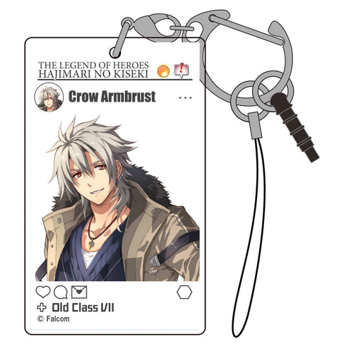 『英雄伝説 創の軌跡』クロウ・アームブラスト SNS風アクリルキーホルダー【202407再販】