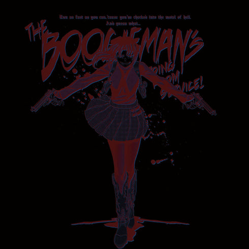 『BLACK LAGOON ブラック・ラグーン』ブギーマンに喰われるぞォ Tシャツ【202407再販】