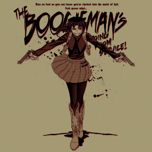 『BLACK LAGOON ブラック・ラグーン』ブギーマンに喰われるぞォ Tシャツ【202407再販】