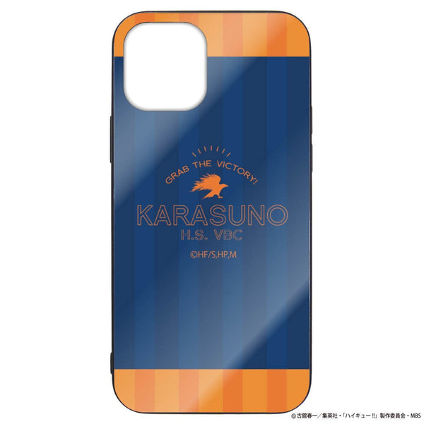 『ハイキュー!! TO THE TOP』烏野高校排球部 強化ガラスiPhoneケース【202407再販】