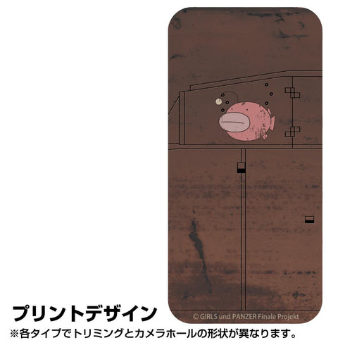 『ガールズ&パンツァー 最終章』あんこうチーム 強化ガラスiPhoneケース【202407再販】