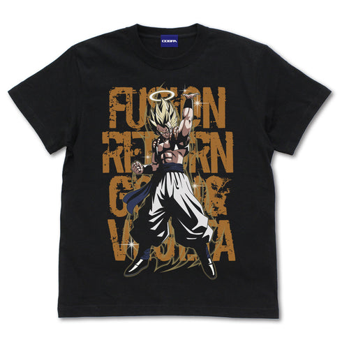 『ドラゴンボールZ』超ゴジータ Tシャツ/BLACK【202406再販】