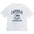 『ドラゴンボール』カプセルコーポレーション ビッグシルエットTシャツ/WHITE【202406再販】