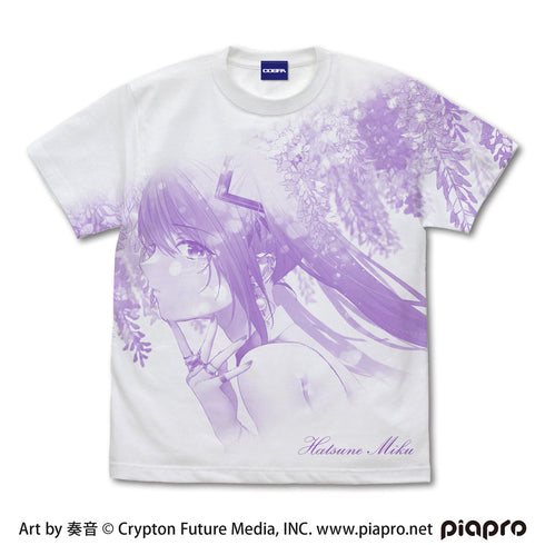 『初音ミク』初音ミク オールプリントTシャツ 奏音 Ver.【202407再販】