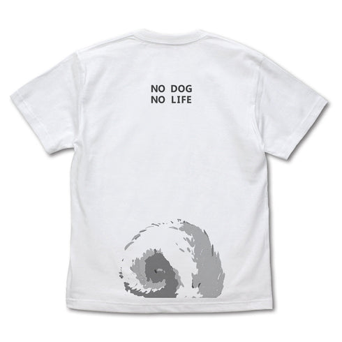 『世界の終わりに柴犬と』石原雄先生デザイン ハルさん突撃 Tシャツ 黒柴ver.【202407再販】