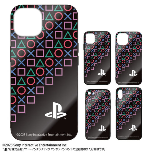 『プレイステーション』強化ガラスiPhoneケース for PlayStation Shapes Logo/XR・11共用【202407再販】