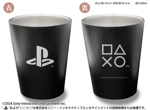 『プレイステーション』ステンレスサーモタンブラー for PlayStation/BLACK【202407再販】