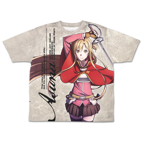 『ソードアート・オンライン -プログレッシブ- 冥き夕闇のスケルツォ』アスナ 両面フルグラフィックTシャツ SAO第5層Ver.【202407再販】