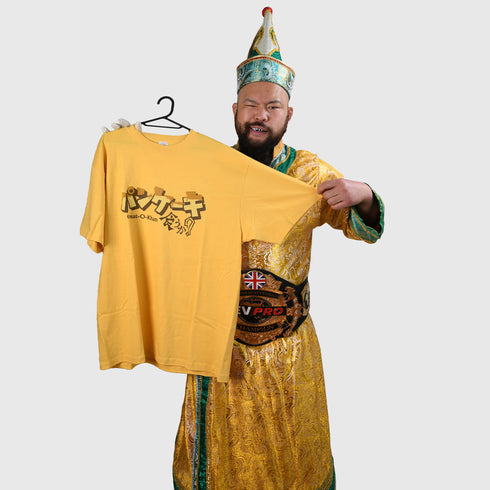 『新日本プロレスリング』パンケーキ食うか? Tシャツ【202408再販】