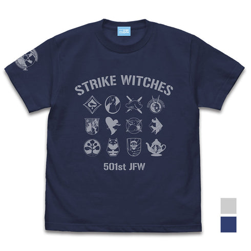 『第501統合戦闘航空団 ストライクウィッチーズ ROAD to BERLIN』ストライクウィッチーズ パーソナルマーク Tシャツ【202407再販】