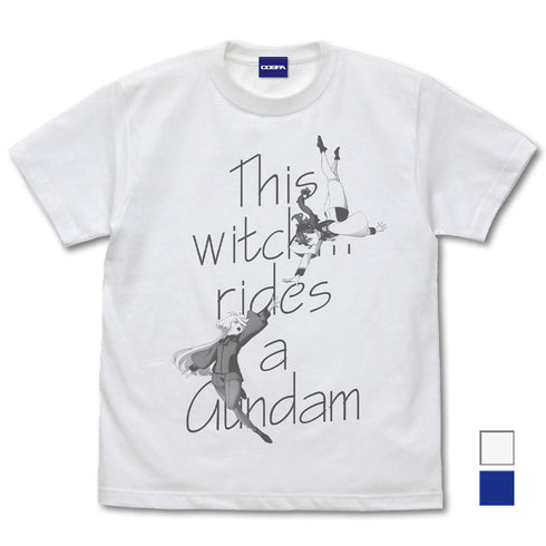 『機動戦士ガンダム 水星の魔女』スレッタ&ミオリネ Tシャツ WHITE【202406再販】