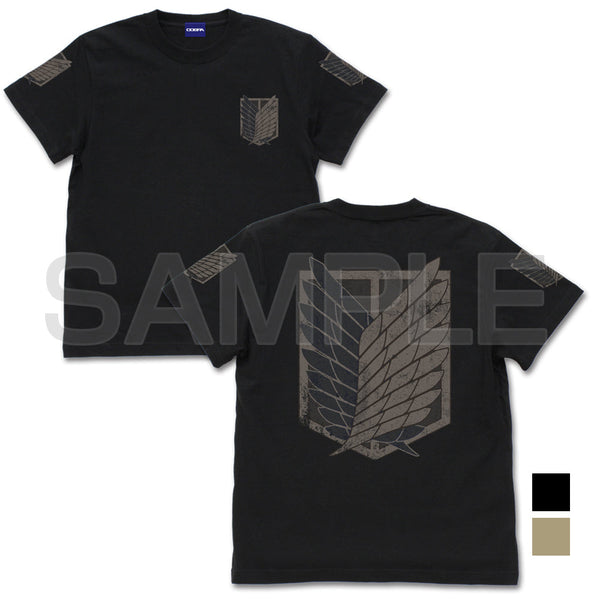 『進撃の巨人』調査兵団 TシャツVer2.0【202407再販】
