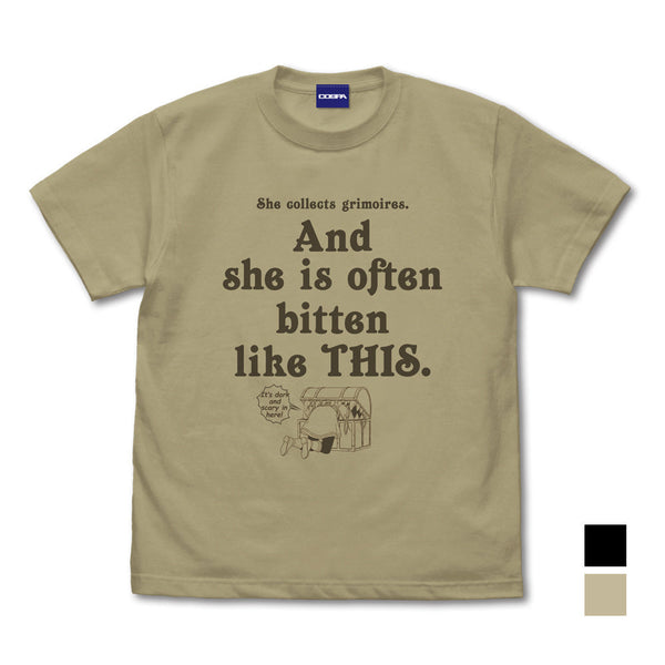『葬送のフリーレン』ミミックに食べられるフリーレン Tシャツ カーキ