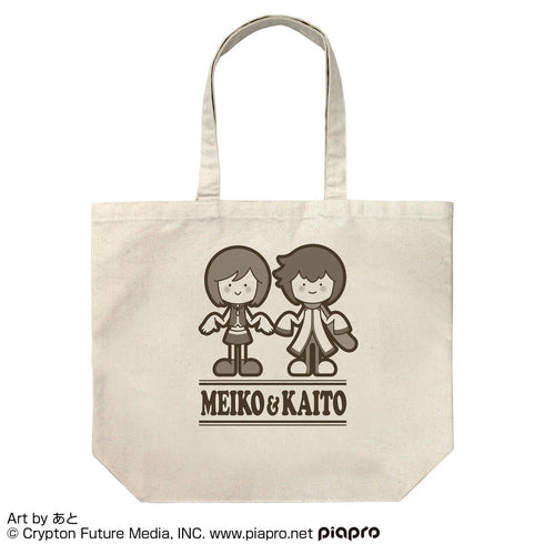 『MEIKO・KAITO』MEIKO&KAITO ラージトート あと Ver./NATURAL【202407再販】