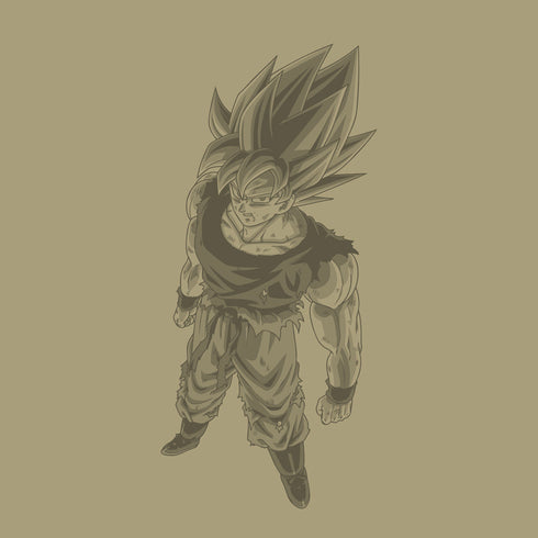 『ドラゴンボールZ』超サイヤ人 孫悟空 Tシャツ【202406再販】