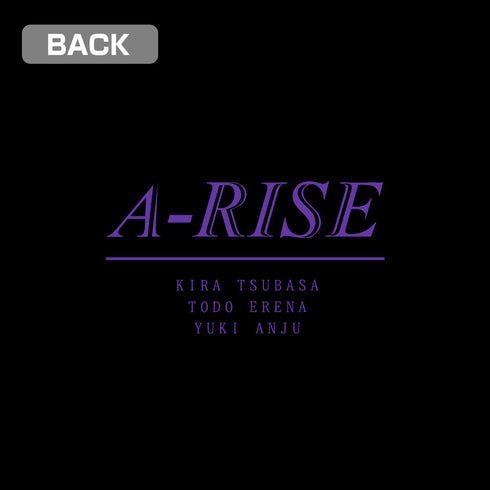 『ラブライブ!』A-RISE ネオンサインロゴ Tシャツ【202407再販】