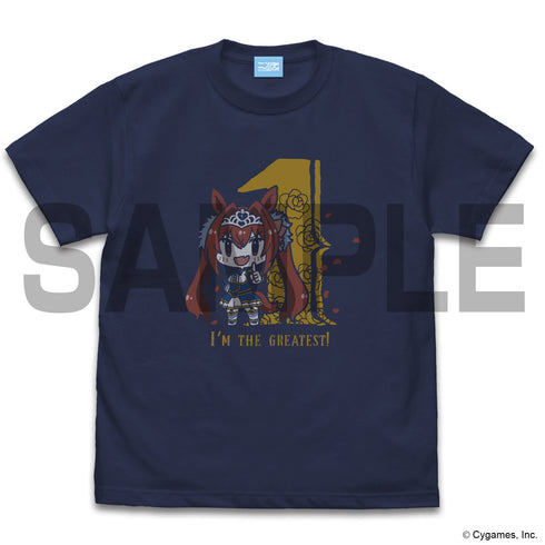 『ウマ娘 プリティーダービー』ダイワスカーレットの私が一番! Tシャツ/INDIGO