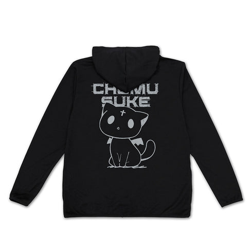 『この素晴らしい世界に祝福を!3』ちょむすけ 薄手ドライパーカー/BLACK