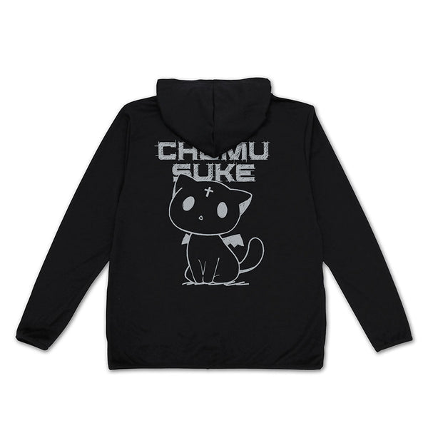 『この素晴らしい世界に祝福を!3』ちょむすけ 薄手ドライパーカー/BLACK