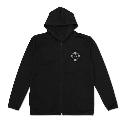 『この素晴らしい世界に祝福を!3』ちょむすけ 薄手ドライパーカー/BLACK