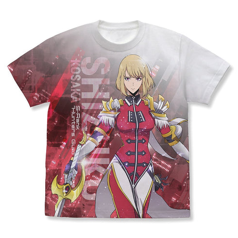 『アニメ『俺だけレベルアップな件』』向坂雫 フルグラフィックTシャツ/WHITE