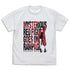 『メタリックルージュ』ルジュ・レッドスター Tシャツ/WHITE