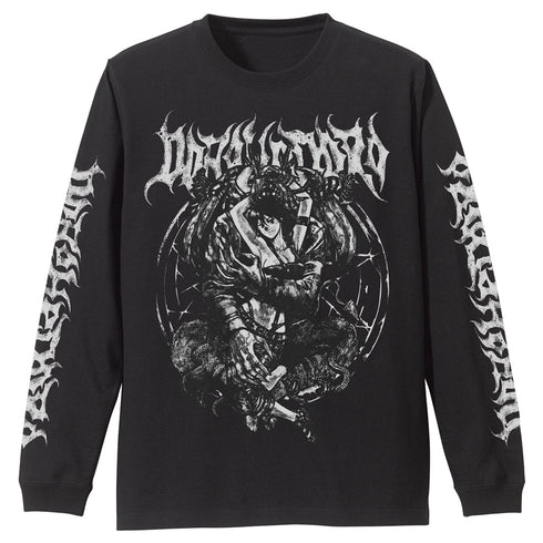 『ドロヘドロ(原作版)』ハル 袖リブロングスリーブTシャツ/BLACK