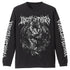 『ドロヘドロ(原作版)』ハル 袖リブロングスリーブTシャツ/BLACK