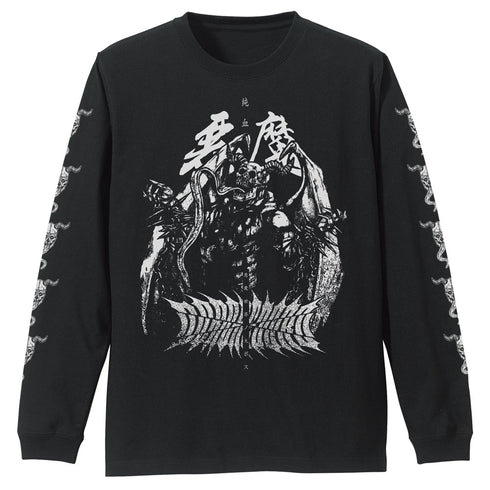『ドロヘドロ(原作版)』チダルマ 袖リブロングスリーブTシャツ/BLACK