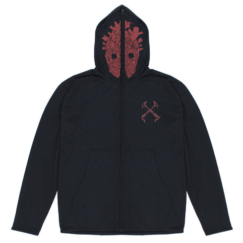 『ドロヘドロ(原作版)』心 フルジップパーカー/BLACK