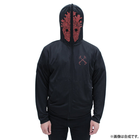 『ドロヘドロ(原作版)』心 フルジップパーカー/BLACK