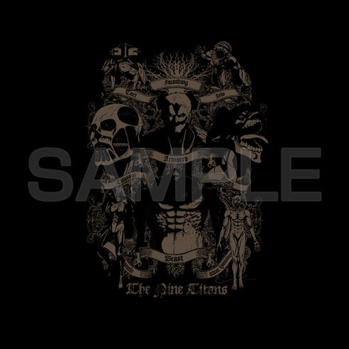 『進撃の巨人』九つの巨人 Tシャツ Ver2.0