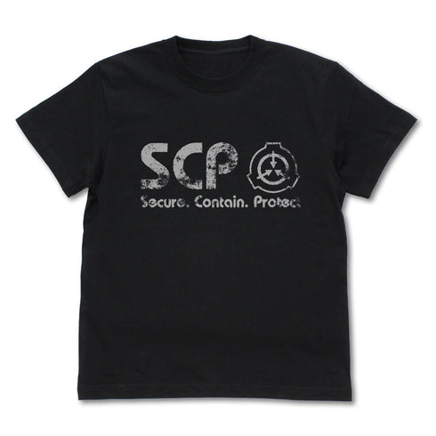 『SCP財団』ヴィンテージロゴ Tシャツ