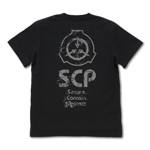 『SCP財団』ヴィンテージロゴ Tシャツ