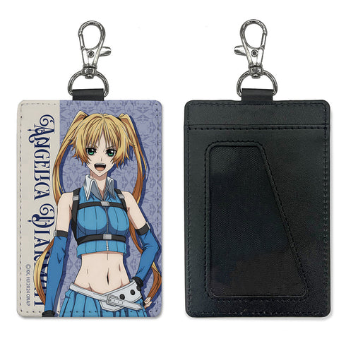 "The Newbie Middle-Aged Adventurer: Trained to Death by the Strongest Party and Becomes Invincible" Angelica Dilmutt Pass Case (with Snap Hook)