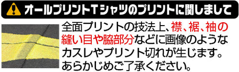 『ゴジラ』『ゴジラVSデストロイア』 オールプリントTシャツ