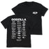 『ゴジラ』ゴジラツアー Tシャツ Ver.2.0