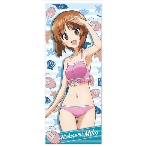 『ガールズ&パンツァー 最終章』西住みほ ハイブリッドフェイスタオル 水着Ver.