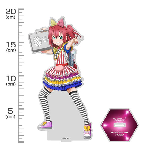 『ラブライブ!サンシャイン!!』描き下ろし 黒澤ルビィ アクリルスタンド(大) ソロコンサートVer.