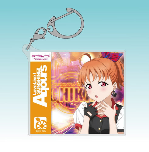 『ラブライブ!サンシャイン!!』描き下ろし 高海千歌 アクリルマルチキーホルダー ソロコンサートVer.