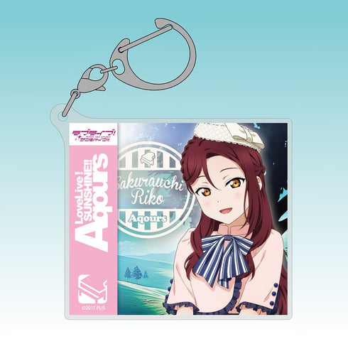 『ラブライブ!サンシャイン!!』描き下ろし 桜内梨子 アクリルマルチキーホルダー ソロコンサートVer.