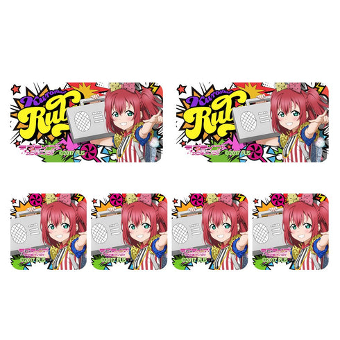 『ラブライブ!サンシャイン!!』描き下ろし 黒澤ルビィ ミニステッカーセット ソロコンサートVer.
