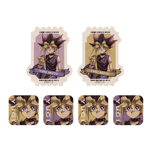 『遊☆戯☆王デュエルモンスターズ』描き下ろし 武藤遊戯 ミニステッカーセット オフモードの決闘者Ver.