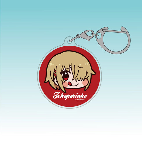 『ヘブンバーンズレッド』月歌の「てへぺりんこ」 アクリルマルチキーホルダー