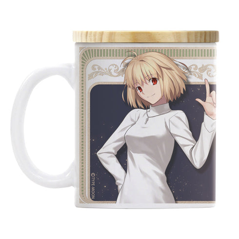 『月姫 -A piece of blue glass moon-』アルクェイド・ブリュンスタッド フタ付きフルカラーマグカップ