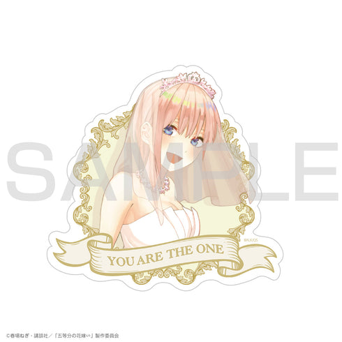 『五等分の花嫁∽』中野一花 屋外対応ステッカー
