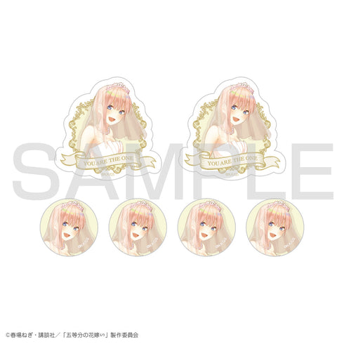 『五等分の花嫁∽』中野一花 ミニステッカーセット