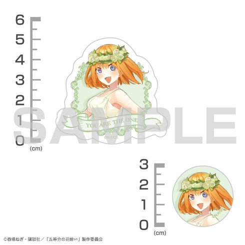 『五等分の花嫁∽』中野四葉 ミニステッカーセット