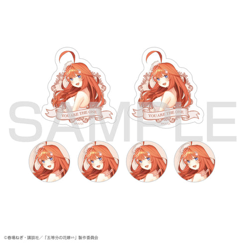 『五等分の花嫁∽』中野五月 ミニステッカーセット