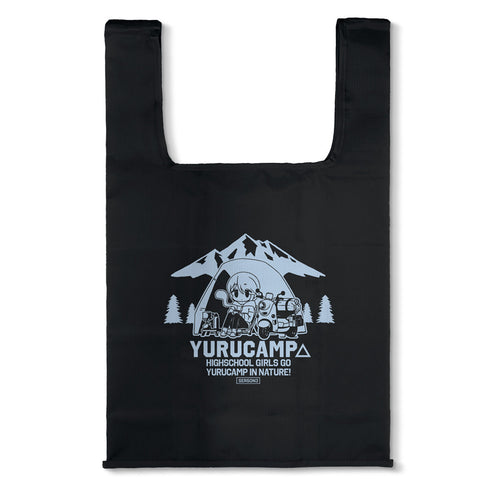 『ゆるキャン△ SEASON3』志摩リンゆるキャン△ エコバッグ ブラック